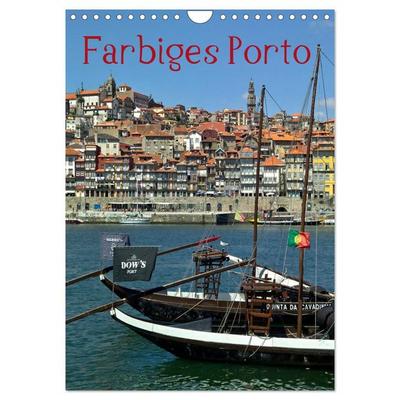 Farbiges Porto (Wandkalender 2026 DIN A4 hoch), CALVENDO Monatskalender