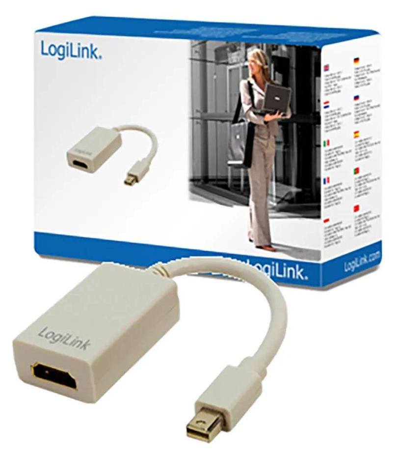 Goobay A 346 Mini DisplayPort naar HDMI Type A adapter wit