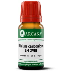 Lithium Carbonicum LM 18 Dilution 10 ml