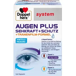 Doppelherz Augen Plus Sehkraft+schutz Syst. Kps. 120 ST