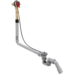 hansgrohe, Siphon, Wannenüberlaufgarnitur EXAFILL (Ablaufgarnitur, 3/4")