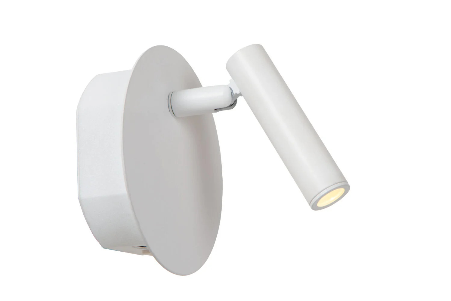 Lucide JOLIJN Oplaadbare LED Wandlamp en Bedlamp - Wit - Ø 10,2 cm