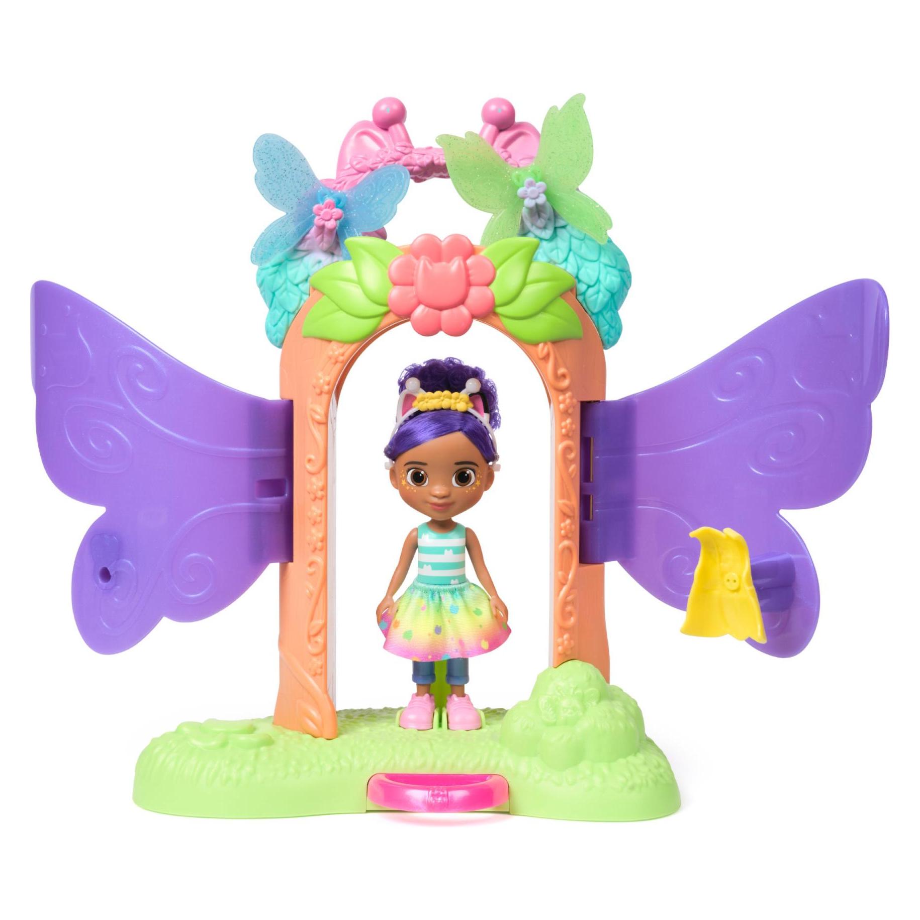 Gabby's Dollhouse GDH playset Flutter-riffic dress up party (6075629)