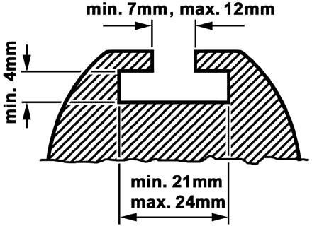 KAMEI 05200310 Adapter, Dachträger