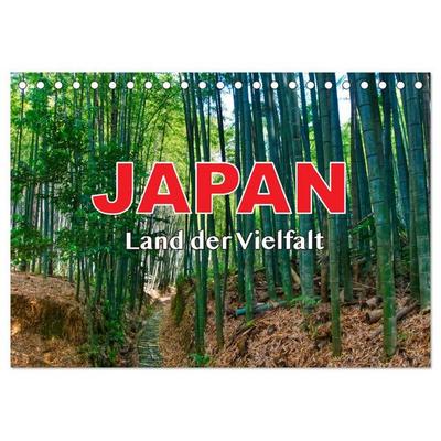 Japan - Land der Vielfalt (Tischkalender 2027 DIN A5 quer), CALVENDO Monatskalender