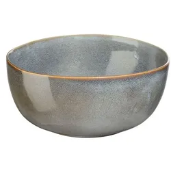 ASA Selection Salatschale Saisons Ø 22 cm Steinzeug Blau Denim