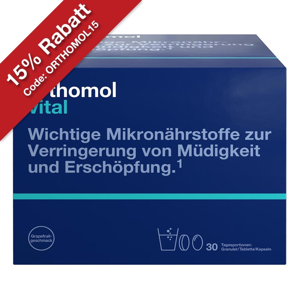 Orthomol pharmazeutische Orthomol Vital Granulat/Tablette/Kapseln Grapefru. 20182718