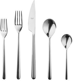Mepra Linea 5-piece Stainless Steel Flatware Set