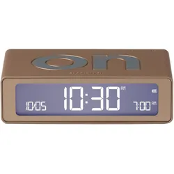 Lexon LR158D1 Digitalwecker Flip Mini Goldfarben