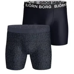 Björn Borg 2P Sports Microfiber Stretch Boxers Mixed Polyester Large Herren
