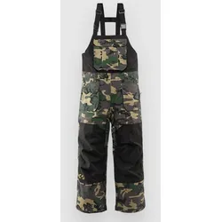 thirtytwo Basement Bib Pants camo Gr. M