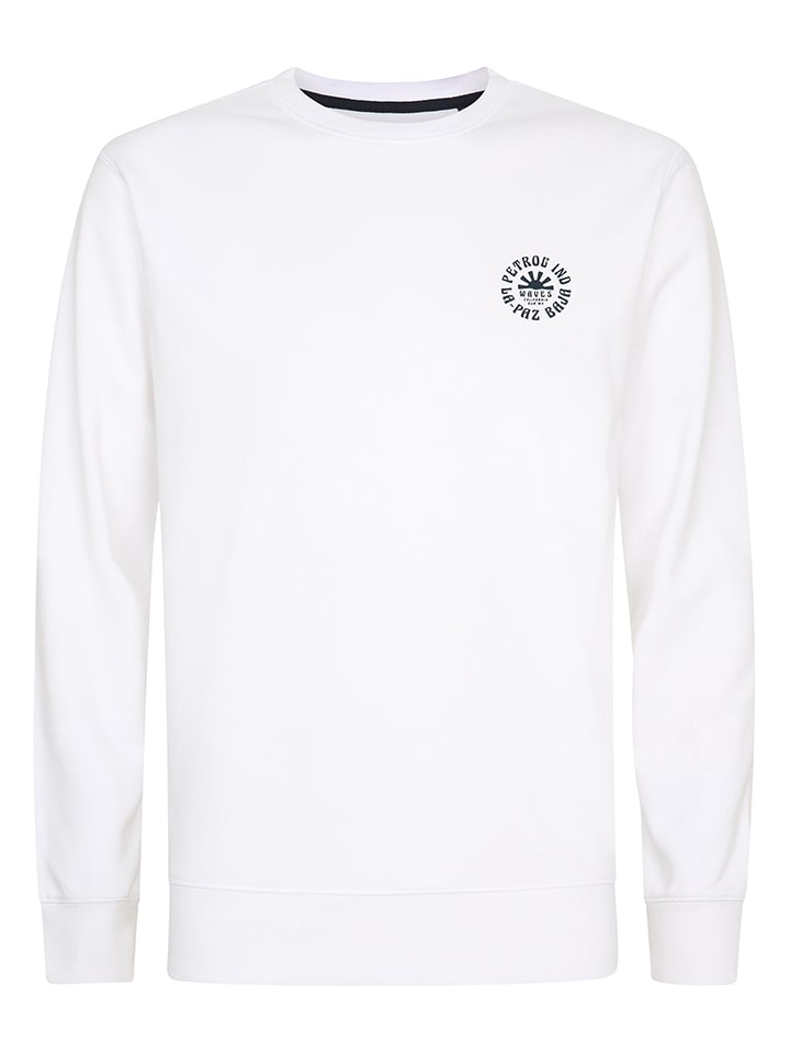 Petrol Industries Sweatshirt in Weiß - S