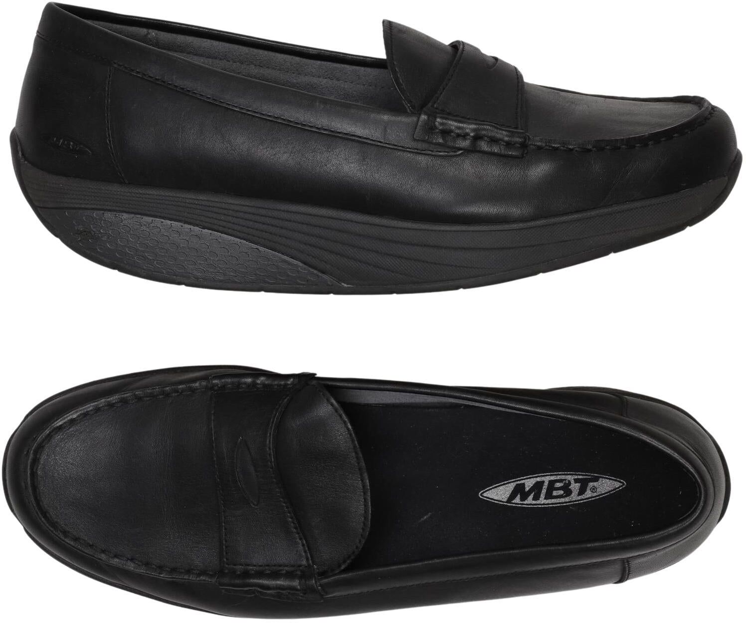 MBT Damen Halbschuh, Schwarz, Gr. EU 41, Leder - Second Hand