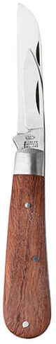 Taylor s Eye Witness Hardwood Handle Twin Blade Lambfoot & Pen Blade Pocket Knife