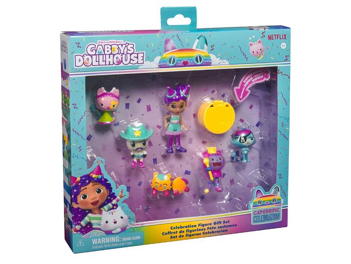 Coffret de figurines deluxe célébration Gabby et la Maison Magique
