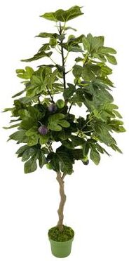 House of Silk Flowers Faux 4ft Fig Tree