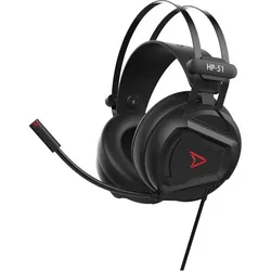 Steelplay Wired Headset 5.1 Sound HP51 Schwarz (Kabelgebunden), Gaming Headset, Schwarz