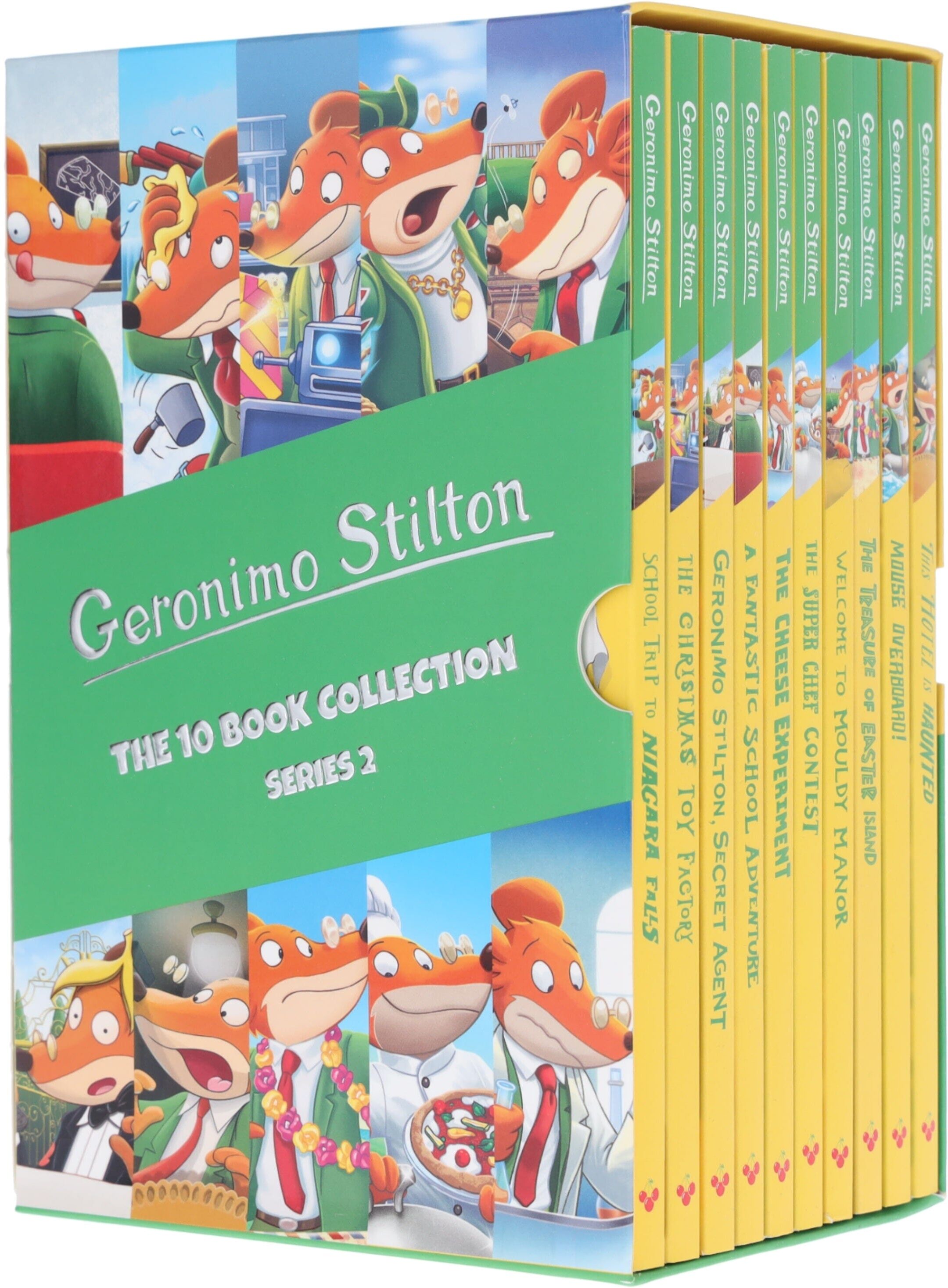 Geronimo Stilton The 10 Book Collection (Series 2) Box Set - Ages 5-7 - Paperback Sweet Cherry Publishing
