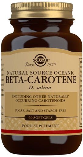 SOLGAR Beta Caroteno 100% Natural