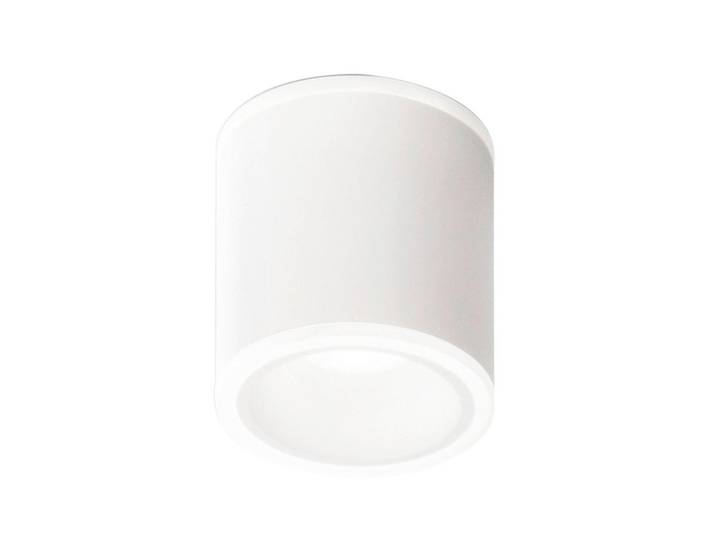 Fabas Luce Led-Deckenleuchte Paca, Weiß, Metall, rund, 10.5 cm, ISO 9001, Lampen & Leuchten, LED Beleuchtung, LED-Deckenleuchten