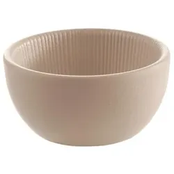 APS Buffetschale -NERO-, Ø 7 cm, 70 ml, Melamin sandfarben, stapelbar, spülmaschinengeeignet