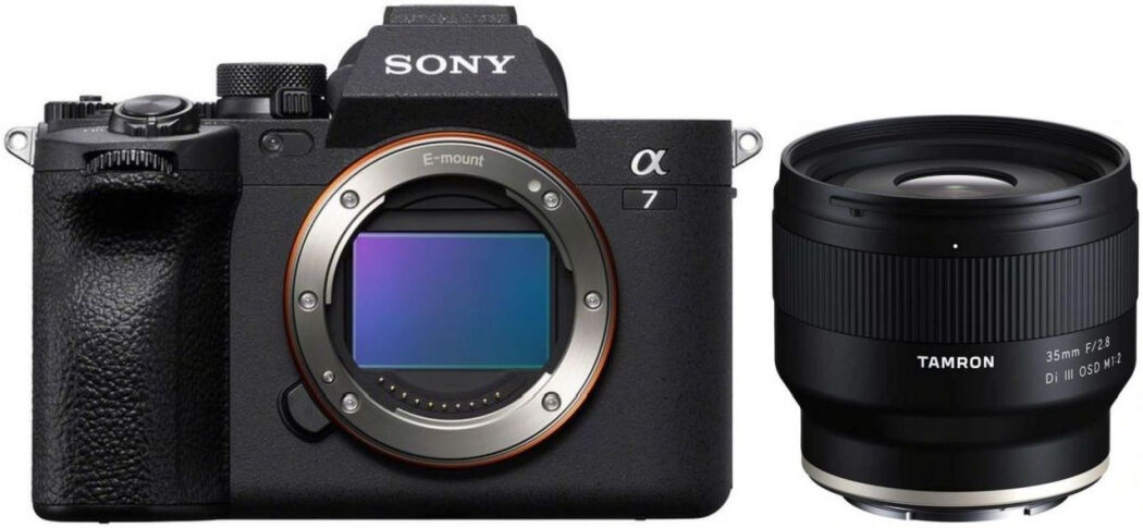 Sony Alpha ILCE-7 IV (ILCE7M4) + Tamron 35mm f2,8   -100,00EUR Alpha 7 V, 7 IV & 7R VI Sofortrabatt