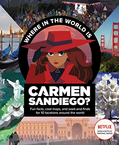 Houghton Mifflin Harcourt - Where in the World is Carmen Sandiego?: With Fun Facts, Cool Maps, and Seek and Finds for 10 Locations Around the World - Preis vom 14.10.2026 23:07:16 h