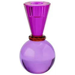 Giftcompany, Kerzenständer, Sari Kugel Konus Pink, Lila, 13.5 cm