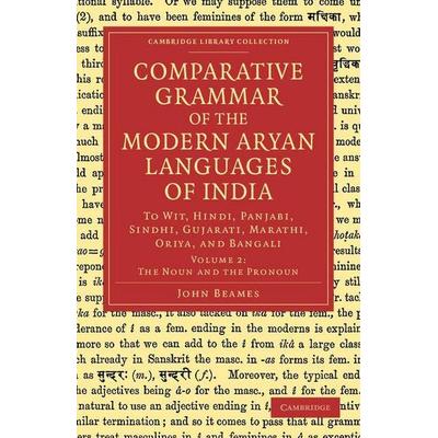 Comparative Grammar of the Modern Aryan Languages of India, Taschenbuch von John Beames, Cambridge Academic, 978-1-108-04814-9