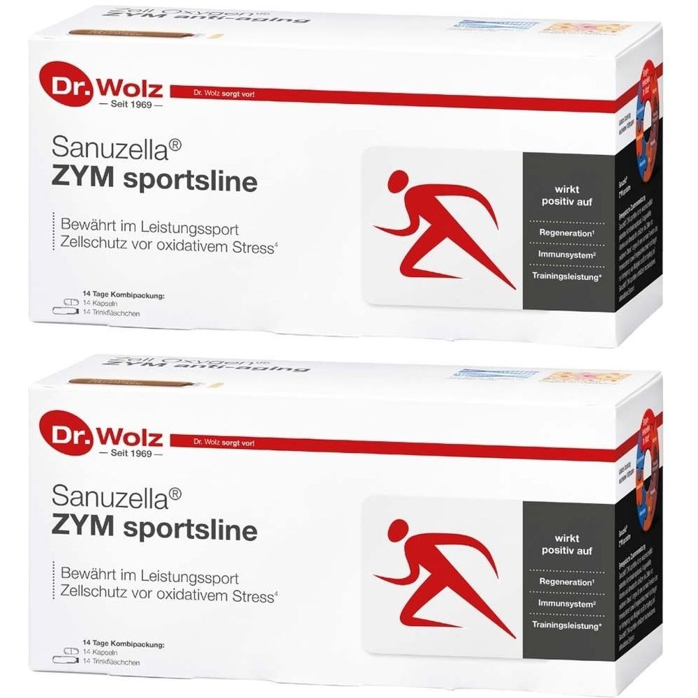 2x Sanuzella ZYM 2x14x20 ml Trinkampullen
