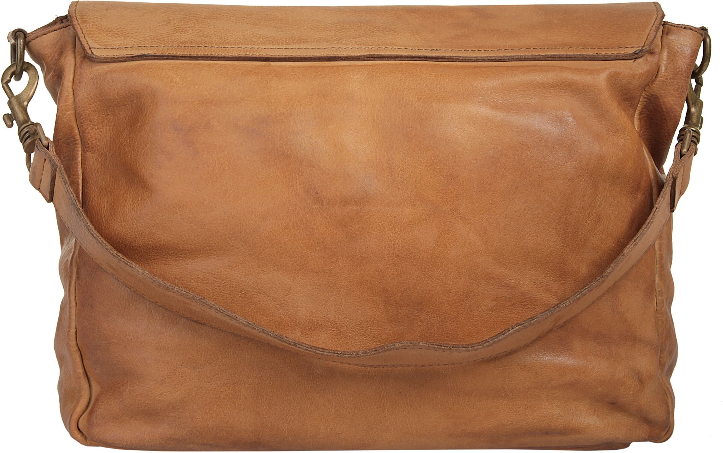 Umhängetasche SAMANTHA LOOK "SAMANTHA LOOK Damen, Herren SATCHEL echt Leder, Made in Italy", Damen, Gr. B/H/T: 37cm x 29cm x 13cm onesize, braun, Leder, Taschen Umhängetasche, echt Leder, Made in Italy