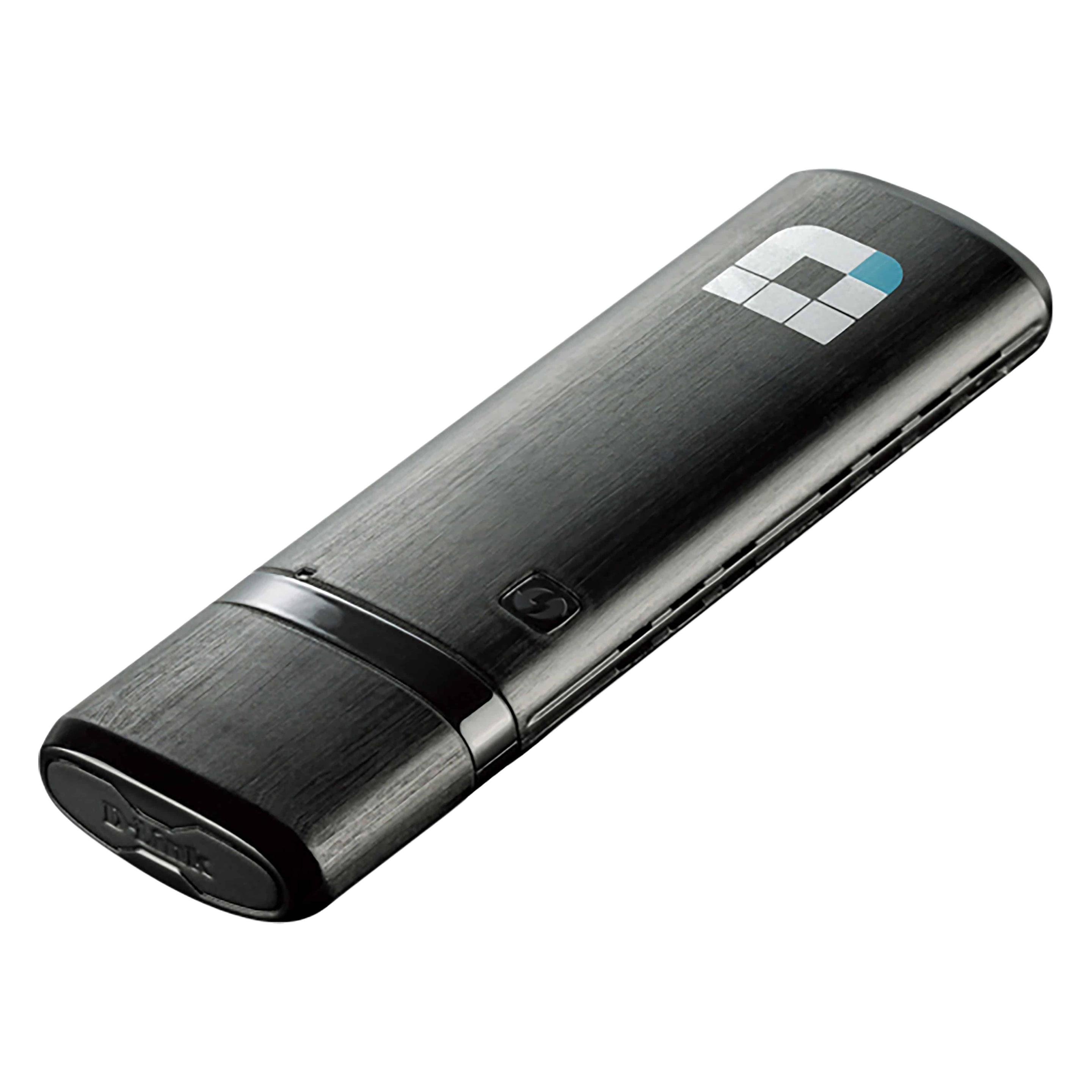 D-Link DLINK DWA-182 Wireless AC1200 Dual Band USB-Adapter (USB) (DWA-182)