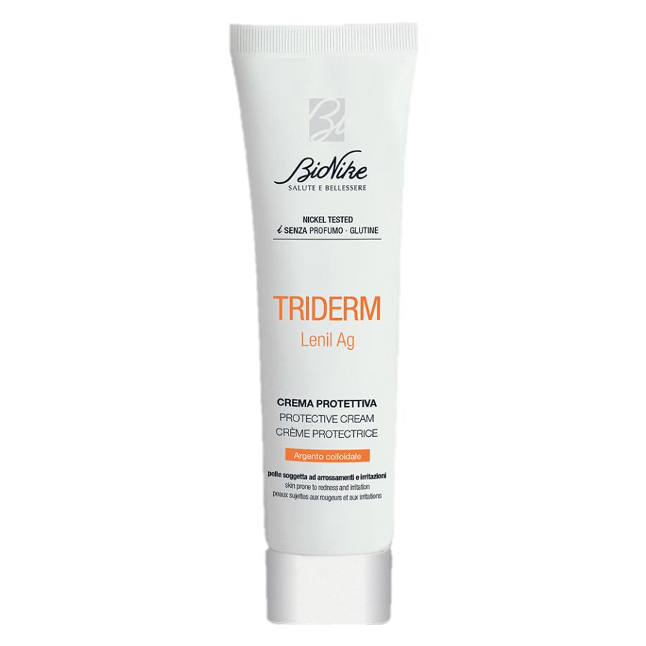 BioNike Triderm Lenil Ag crema protettiva con argento (30 ml, 24h Creme) (BN21325)