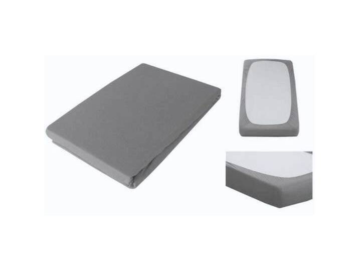 Living Home Fixleintuch Bio Organic Anthrazit Baumwolle 90 x 200 cm - Material: Bio Baumwolle