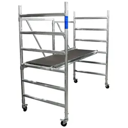 Alumexx FS 95 - Fahrgerüst/Faltgerüst Arbeitshöhe bis 3m, Plattform ohne Luke