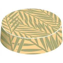 Paper Cap Botanic aus Mattkarton, Ø 80 mm, 200 Stück - Mank - Trinkschutz Hygieneschutz