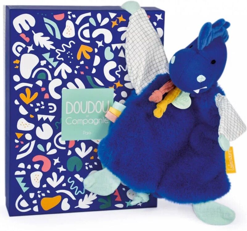 Sashou, Doudou dinosaure bleu : Les Calinosaures - Doudou et Compagnie