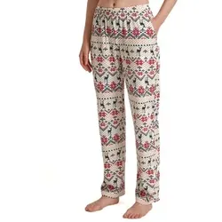 Calida Favourites Holidays Pant Crème Baumwolle Medium Damen