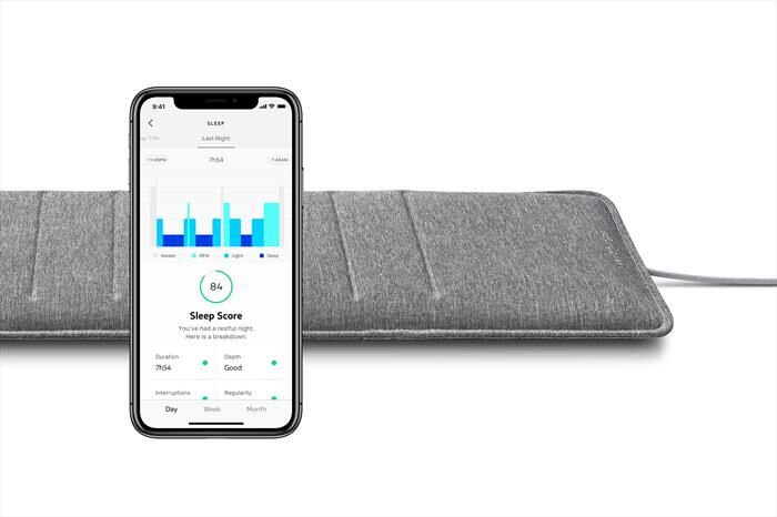 WITHINGS Sensore Sonno Con Rilevamento Apnea Notturna-grigio