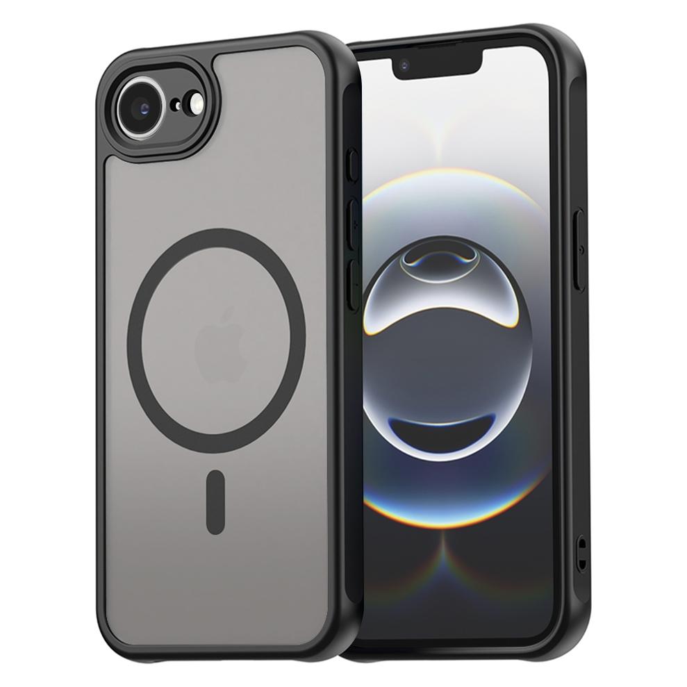 Techsuit - HaloFrost II MagSafe - iPhone 16e - Black (Apple iPhone 16e, Apple iPhone 17e) (59329050)