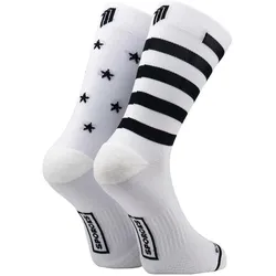 Sporcks, Unisex, Sportsocken, Legend - Laufsocken (44 - 46), Weiss