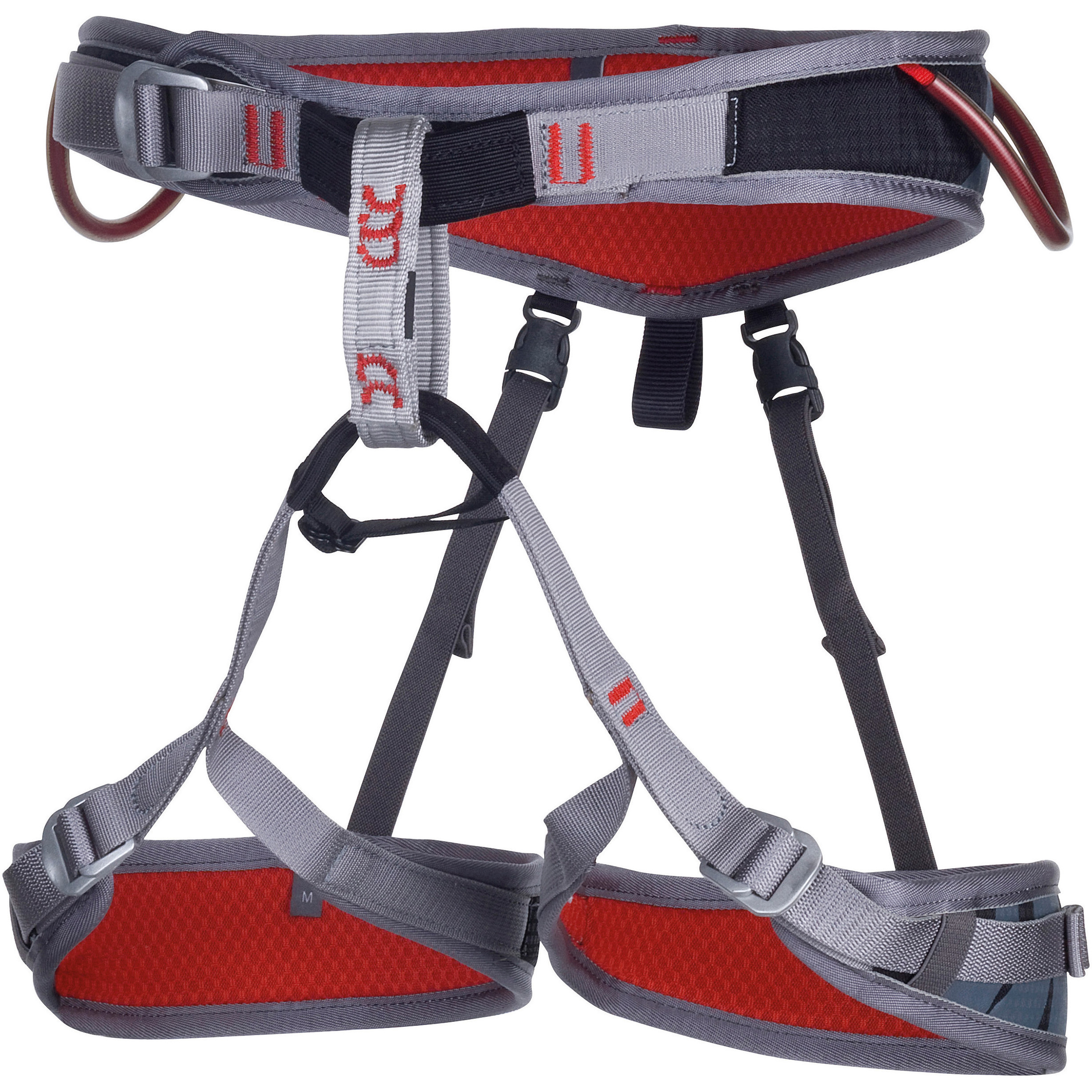 Camp Flint Klettergurt rot Größe 65-77cm Alpinklettern | Klettersteig | Sportklettern