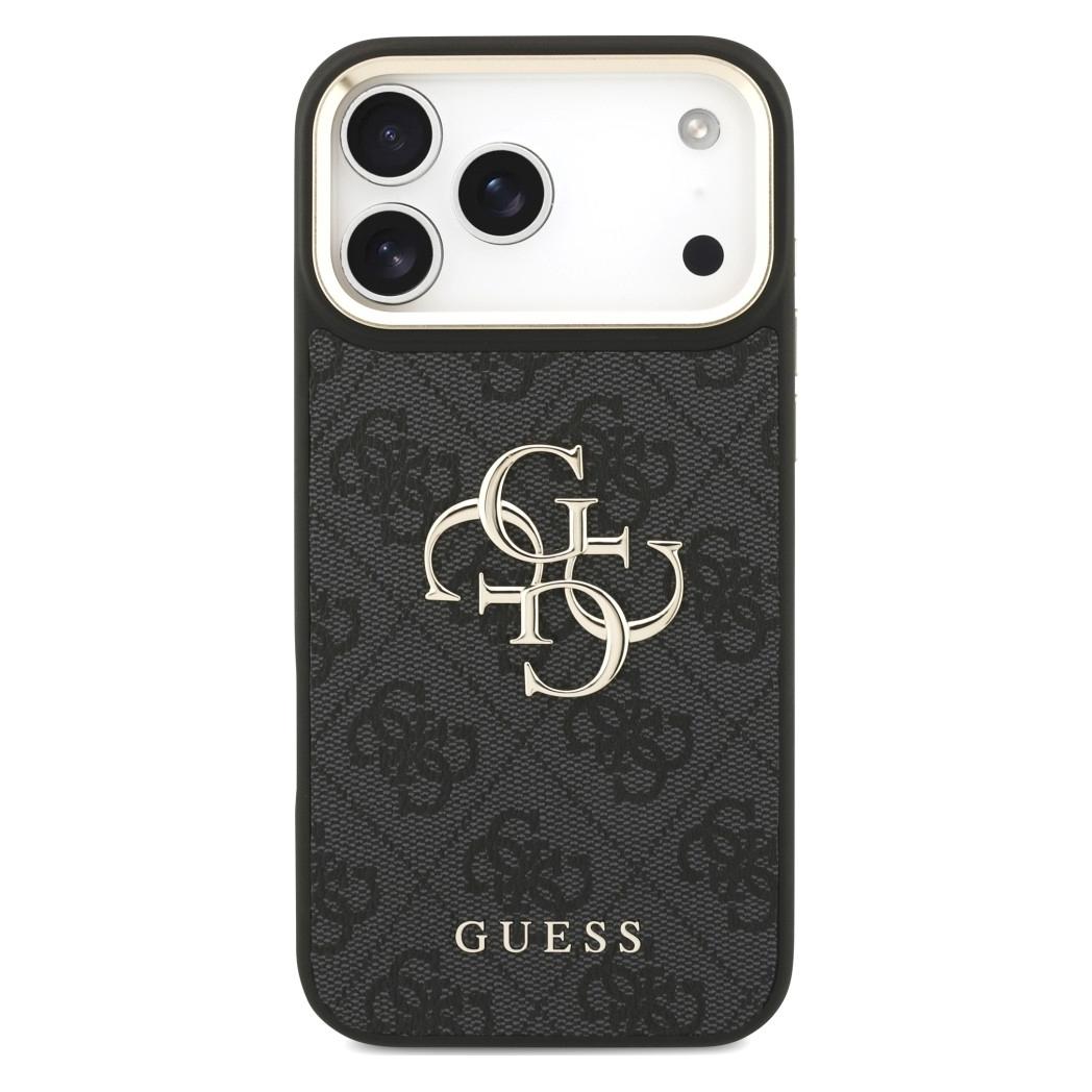 Guess - Big 4G Classic Logo & Big Strap Metal Buttons (GUHCP18XP4G4BCSK) - iPhone 18 Pro Max - Black (Apple iPhone 18 Pro Max) (GUE005841)
