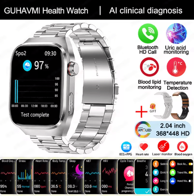 Inspire Picks 2025 Advanced Health Tracking Smartwatch ECG, Blood Pressure & Bluetooth Call Watch silver Steel 2a