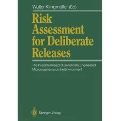 Risk Assessment for Deliberate Releases, Fachbücher