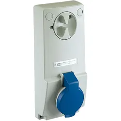 Schneider Electric 82032 Anbausteckdose verriegelt, 16A, 3p+E, 200-250 V AC, IP44