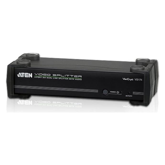Aten Port DVI Dual Link Audio/Video Splitter (VS174-AT-G)