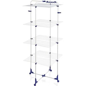 Leifheit Wäscheständer Classic Tower 450, 81456, Turmwäscheständer, Trockenlänge: 45m