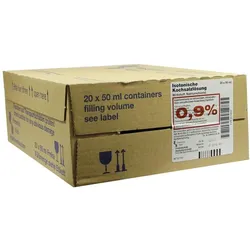Kochsalzlösung 0,9% Freka-Flasche Fresenius 20X50 ml
