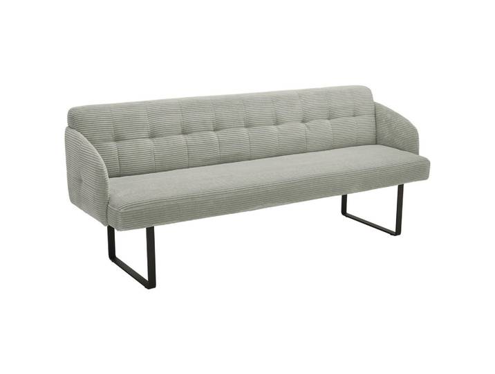 Musterring Sitzbank, Greige, Metall, 2,5-Sitzer, 217x85x69 cm, Esszimmer, Bänke, Sitzbänke